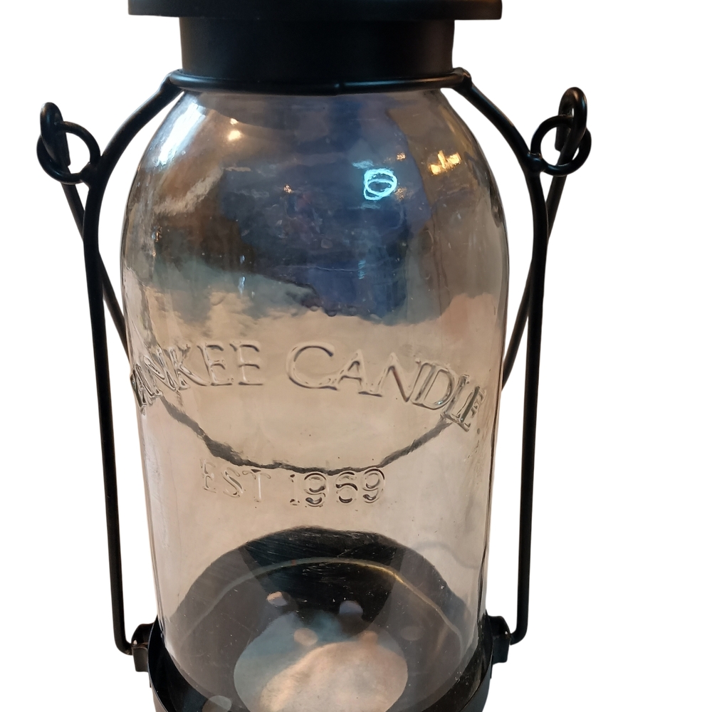 Yankee Candle Clear Glass Lantern Holder